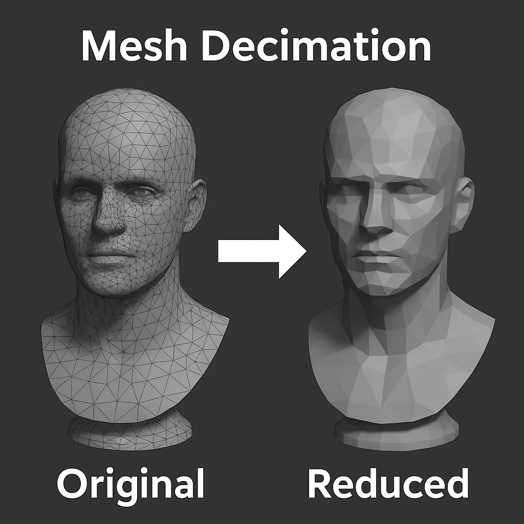 Visualización de un modelo 3D complejo generado por Trellis IA